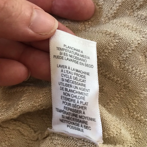 Stunning vintage long sweater and vest set with a chevron knit pattern. EUC - Picture 8 of 16